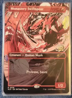 MTG Monastery Swiftspear 2038 Secret Lair NM - Image 2