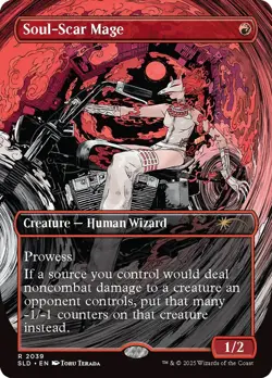 MTG Soul-Scar Mage 2039 Secret Lair NM - Image 1
