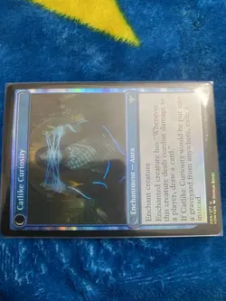 Mischievous Catgeist/Catlike Curiosity Innistrad: Crimson Vow Foil - Image 4