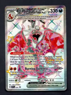 Charizard ex SVP074 Black Star Promo Pokemon 2025 Scarlet & Violet NM - Image 4