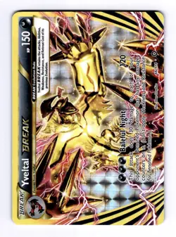 Yveltal BREAK XY - Steam Siege #66 (2016) Rare BREAK Holo NM Pokemon - Image 1
