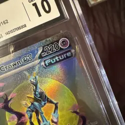 Pokemon TCG Iron Crown EX 206/162 Special Illustration - Temporal Forces CGC 10 - Image 5