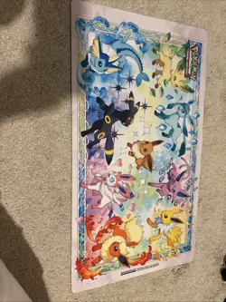 Pokemon Prismatic Evolutions SPC PLAYMAT ONLY - Image 1