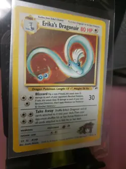 2000 Erika’s Dragonair 4/132 Gym Heroes Holo Rare PSA 9 Mint Pokemon TCG - Image 3