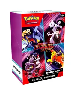 Pokemon TCG Scarlet vs Violet Destined Rivals Booster Bundle With 6 Booster Pack - Image 1
