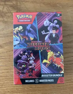 Pokemon TCG Scarlet vs Violet Destined Rivals Booster Bundle With 6 Booster Pack - Image 2