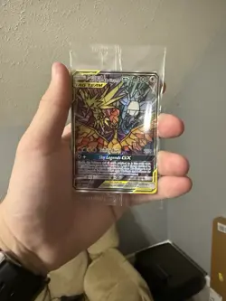 Pokemon TCG Moltres Zapdos Articuno GX SM210 Hidden Fates Promo SEALED - Image 2