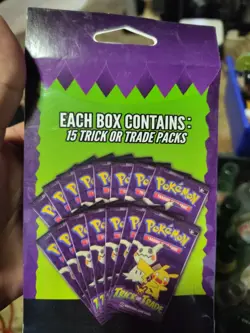 Pokemon Trick or Trade Booster Pack box 15 Packs 2025 Sealed - Image 2