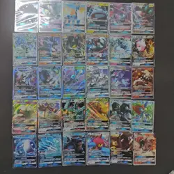 Pokemon TCG Chinese RR GX Ninetales Lucario Blastoise Dragonite Lot*30 FM - Image 1