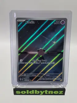 Cleffa 202/197 Pokemon TCG Obsidian Flames Illustration Rare Full Art Near Mint - Image 1