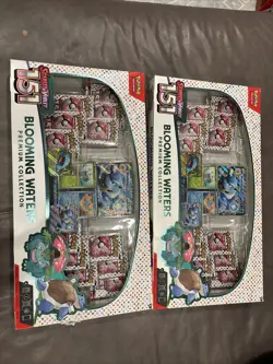 Pokemon Scarlet Violet 151 Blooming Waters Premium Collection 2Pack Read Descrip - Image 1