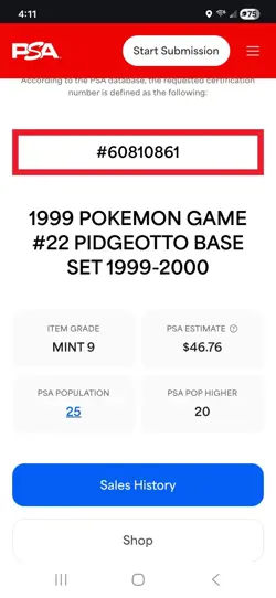 Pokemon TCG Pidgeotto Base Set 22/102 - Image 2