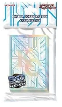 Yugioh Official Konami KC Sleeves (Kaiba Corp) - TCG 50ct New - Image 1