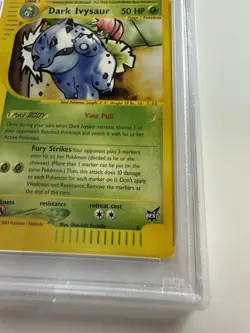 2003 Pokemon Dark Ivysaur Promo Best of Game Trading Card Game TCG PSA 8.5 - Image 4