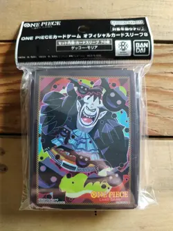 One Piece Card Game - Official Sleeves Set 8 - Gecko Moria - NEW - Image 1