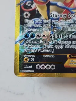 Pokemon TCG Gyarados EX 123/122 XY Breakpoint 2016 Secret Holo Rare Card HP - Image 4