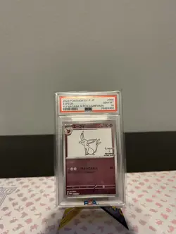 2023 POKEMON JAPANESE SV-P PROMO YU NAGABA X POKEMON CARD #066 ESPEON PSA 10 - Image 1