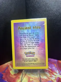 SEALED 2000 Ancient Mew Pokemon Unopened Movie Promo Card - MINT - Image 2