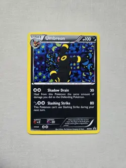 Pokemon TCG Umbreon Black White Holo Promo Card BW93 Black Star - Image 1