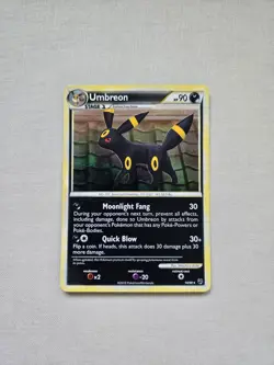Pokemon TCG Umbreon 10/90 Undaunted Holo Rare Card - Image 1