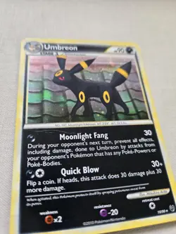 Pokemon TCG Umbreon 10/90 Undaunted Holo Rare Card - Image 3