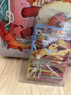 Pokemon Jolteon EX TCG Prismatic Evolutions Card 153/131 S&V - Image 2