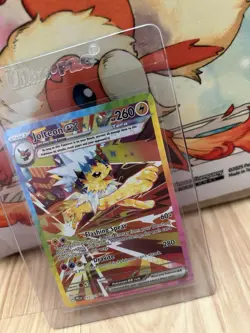 Pokemon Jolteon EX TCG Prismatic Evolutions Card 153/131 S&V - Image 3