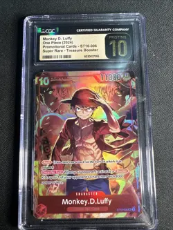 Monkey.D.Luffy (Treasure Booster Set) ST10-006 One Piece Promotion Cards Foil - Image 1