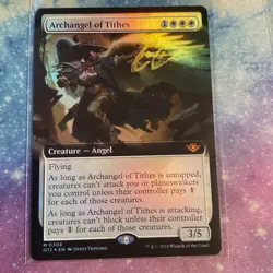 Archangel of Tithes (FOIL) x1 - MTG Outlaws of Thunder Junction OTJ #308 - Image 1