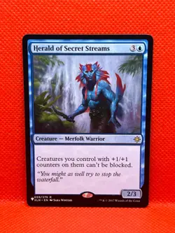 MTG Herald of the Sercret Streams - The List - Mystery Booster 2 - Regular - Image 1