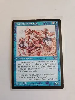 Kukemssa Pirates - Mirage - MTG Magic - Rare - Blue Creature - Image 1