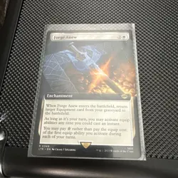 Forge Anew - Extended Art LTR NM MTG - Image 1
