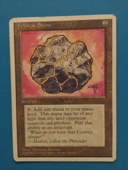 Fellwar Stone - Fourth Edition - Artifact - 337 - Image 1