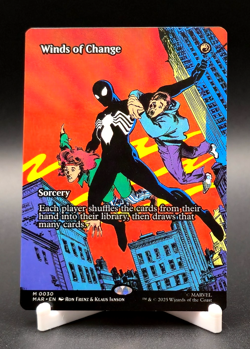 Winds of Change Magic The Gathering Spider-Man Mythic Rare Borderless #30 - Image 1