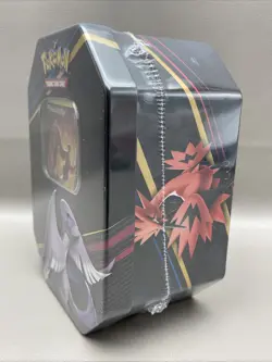 TCG Pokemon Game Galarian Articuno Crown Zenith Tin Pokemon SEALED - Image 2