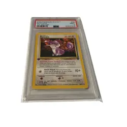 2000 PSA 9 Pokemon Rattata 1st Edition Rocket #66 Graded - Image 1