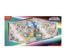 2 PACK! Pokemon Lucario Ex & Tyranitar Ex Premium Collection in hand! - Image 2