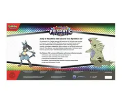 2 PACK! Pokemon Lucario Ex & Tyranitar Ex Premium Collection in hand! - Image 3