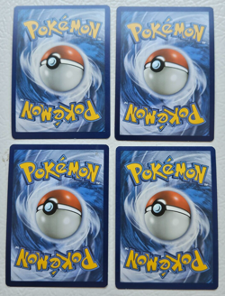 Lot of 4 - Pokemon Lightning Energy 2013 Yellow Reverse Holo LP - Image 2