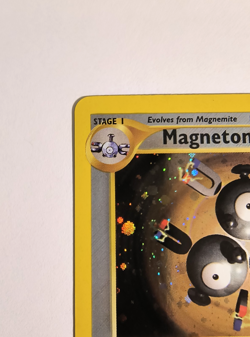 👀 VIDEO Magneton Neo Revelation 1st Edition Rare 10/64 Holo Pokemon TCG - Image 3