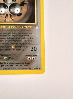 👀 VIDEO Magneton Neo Revelation 1st Edition Rare 10/64 Holo Pokemon TCG - Image 5