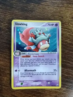 Pokemon Slowking 14/115 Ex Unseen Forces Holo Rare Swirl 🍥 NM - Image 2