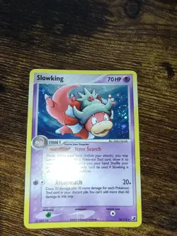Pokemon Slowking 14/115 Ex Unseen Forces Holo Rare Swirl 🍥 NM - Image 4