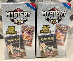 2x Pokemon Mystery Power Box Chase Pack Seeded 1:10 (5 Booster Packs) Sealed - Image 2
