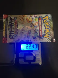 Pokemon TCG Prismatic Evolutions Booster Pack New *SEALED* Heavy 22.40 Grams - Image 1