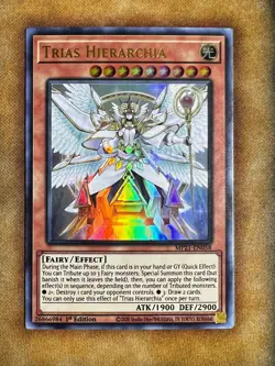 Yugioh Trias Hierarchia MP21-EN058 Ultra Rare 1st Ed NM - Image 1