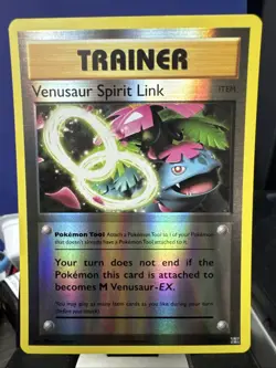 Pokemon TCG VENUSAUR SPIRIT LINK Trainer Card #89/108 Rev Holo XY Uncommon Rare - Image 1