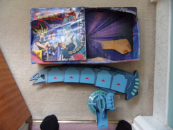 YU-GI-OH Electronic Chaos Duel Disk Card Launcher with Box 2004 Mattel - Image 1