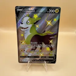 Shiny Boltund V Pokemon Card (Shining Fates SWSH085) Full Art - Image 1