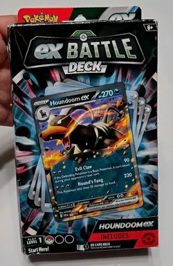 1 TCG Pokemon Ex Battle Deck HOUNDOOM EX 60 CARD DECK SEALED - Image 1